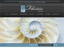 Tablet Screenshot of fibonaccismile.com